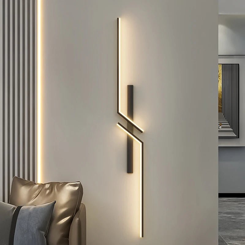 Stylish Striped LED Wall Light