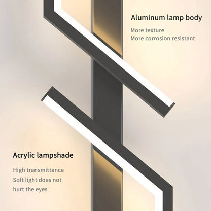 Stylish Striped LED Wall Light