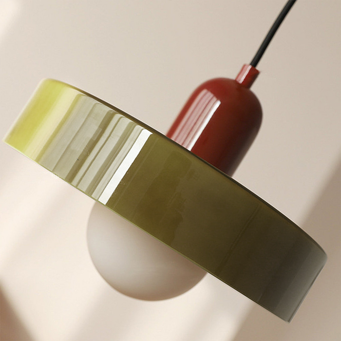 Stylish Colourful Glass Pendant Ceiling Light
