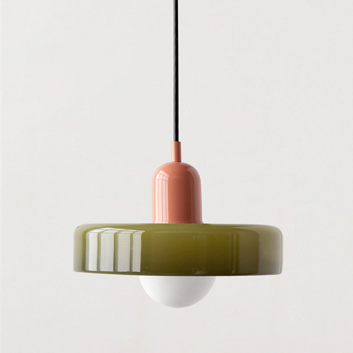 Stylish Colourful Glass Pendant Ceiling Light