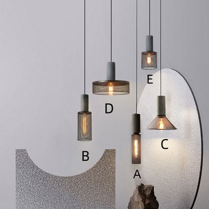 Sleek Metal Pendant Light Fixture