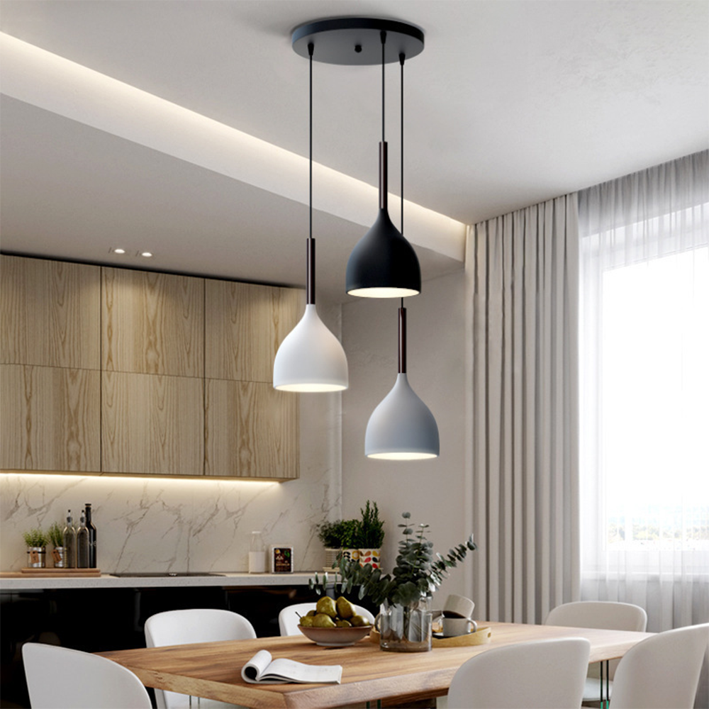 Stylish Triple Hanging Ceiling Lights