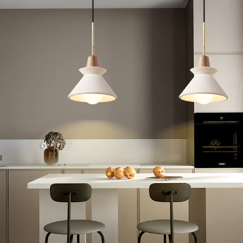 Sleek Minimalist Concrete Drop Light