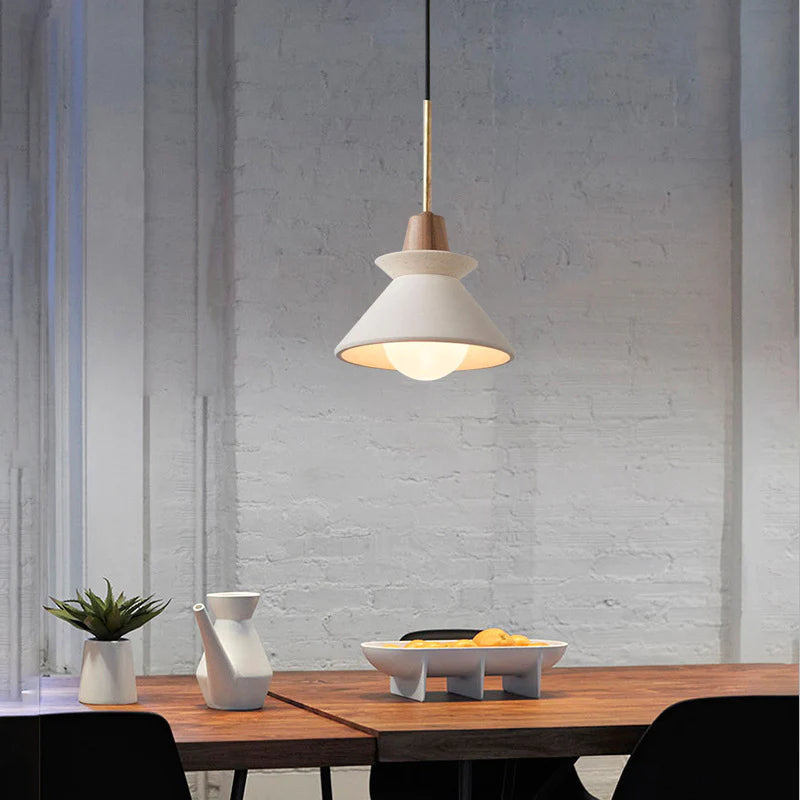 Sleek Minimalist Concrete Drop Light