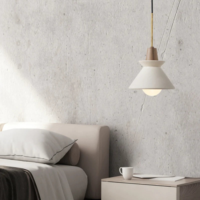 Sleek Minimalist Concrete Drop Light
