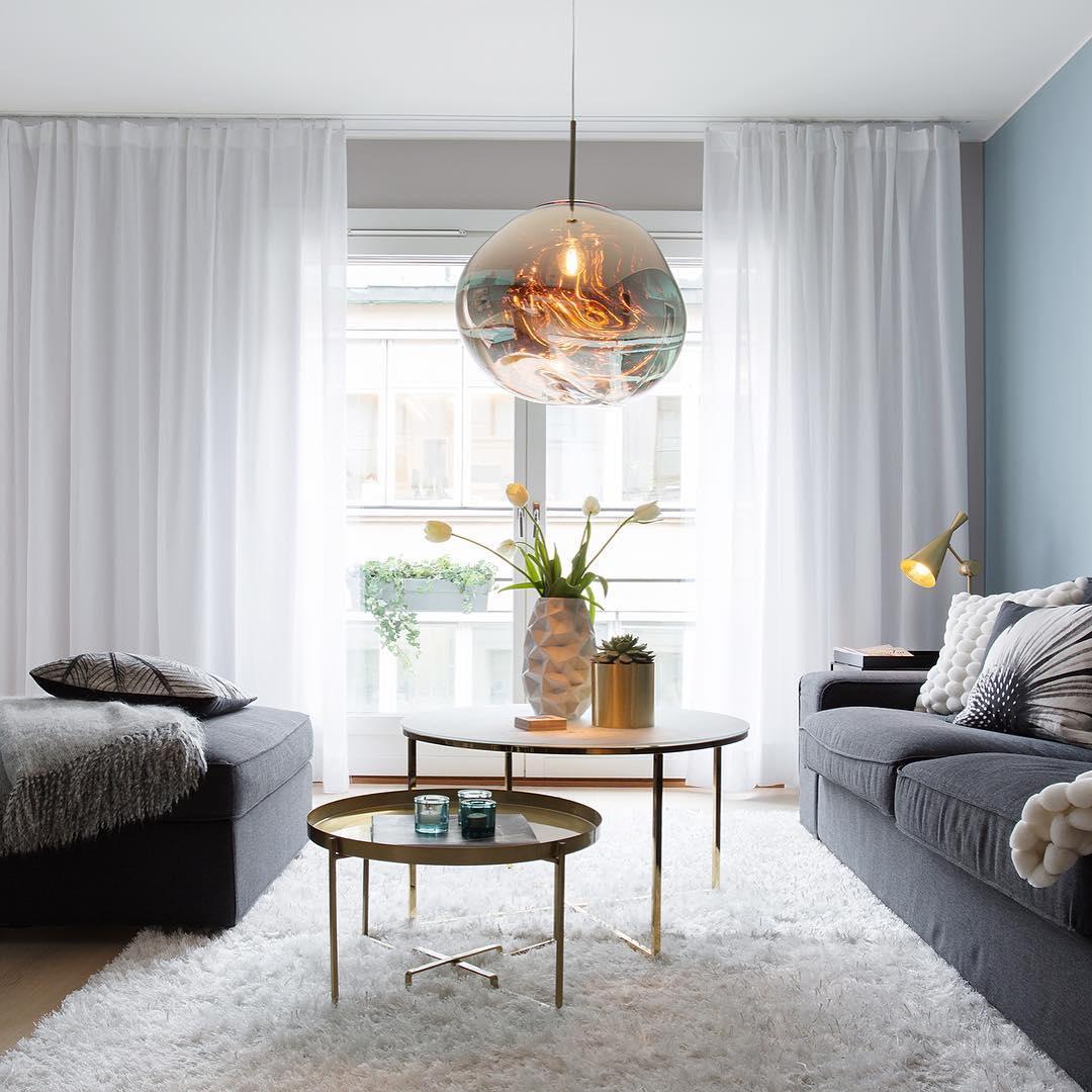 Luxury Copper Gold Pendant Light Fixture