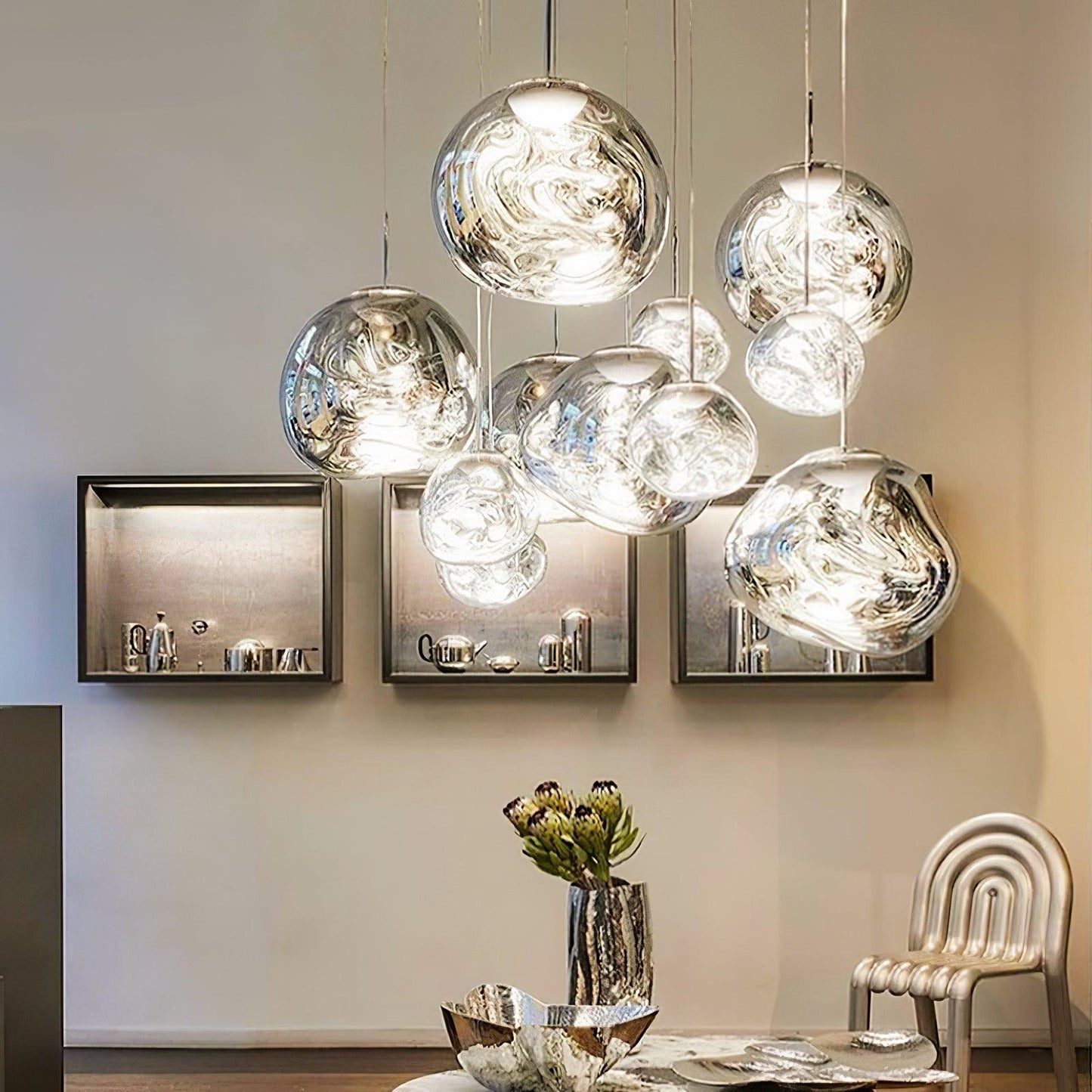 Luxury Copper Gold Pendant Light Fixture