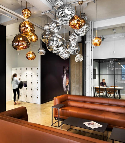 Luxury Copper Gold Pendant Light Fixture