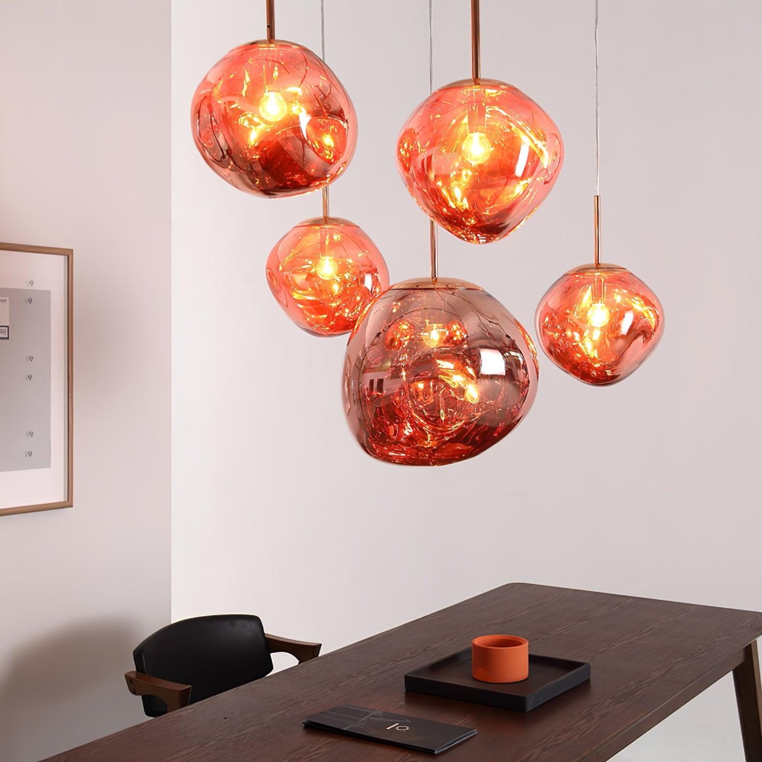 Luxury Copper Gold Pendant Light Fixture - Cofik