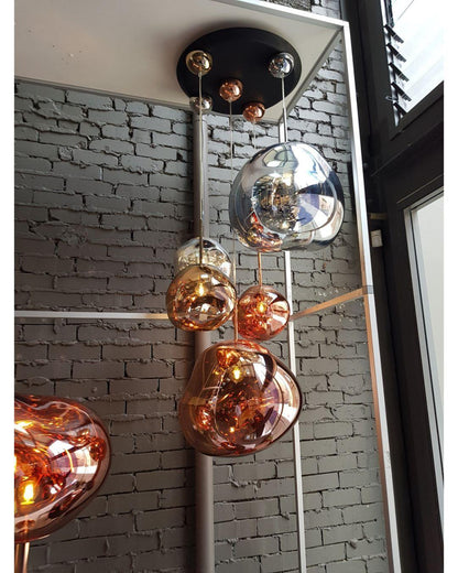 Luxury Copper Gold Pendant Light Fixture