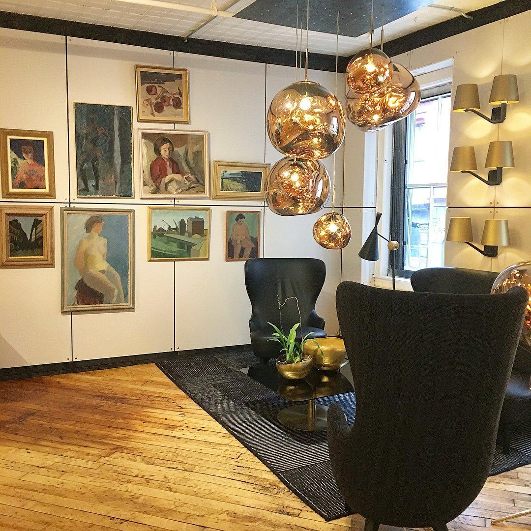 Luxury Copper Gold Pendant Light Fixture
