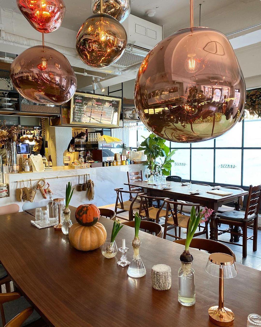 Luxury Copper Gold Pendant Light Fixture