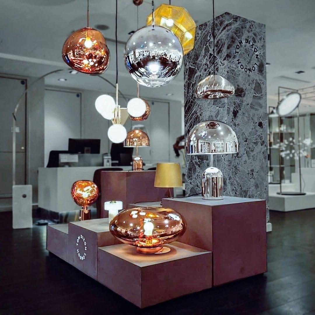 Luxury Copper Gold Pendant Light Fixture