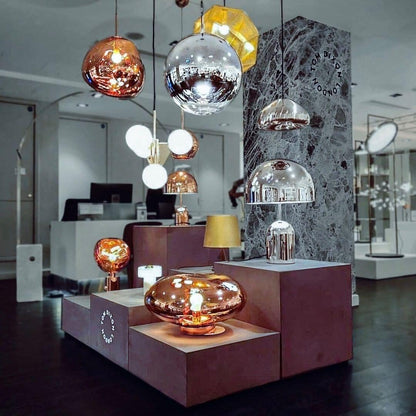 Luxury Copper Gold Pendant Light Fixture