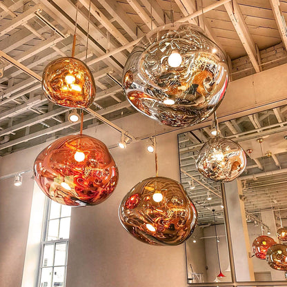 Luxury Copper Gold Pendant Light Fixture