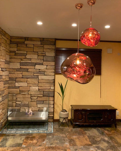 Luxury Copper Gold Pendant Light Fixture