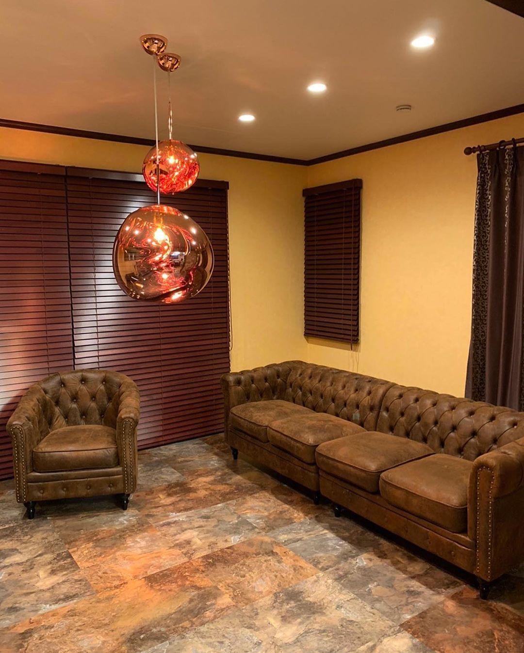 Luxury Copper Gold Pendant Light Fixture