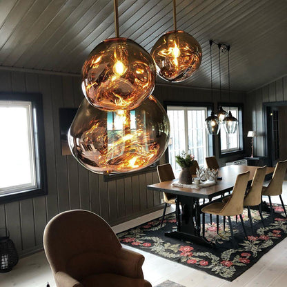 Luxury Copper Gold Pendant Light Fixture