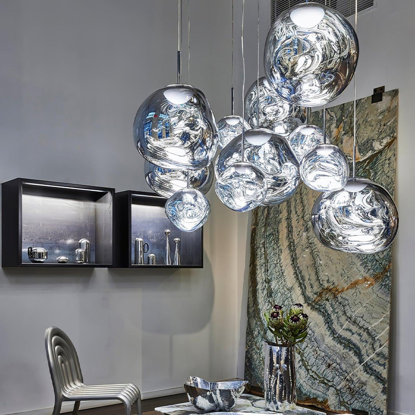 Luxury Copper Gold Pendant Light Fixture