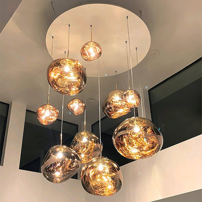 Luxury Copper Gold Pendant Light Fixture