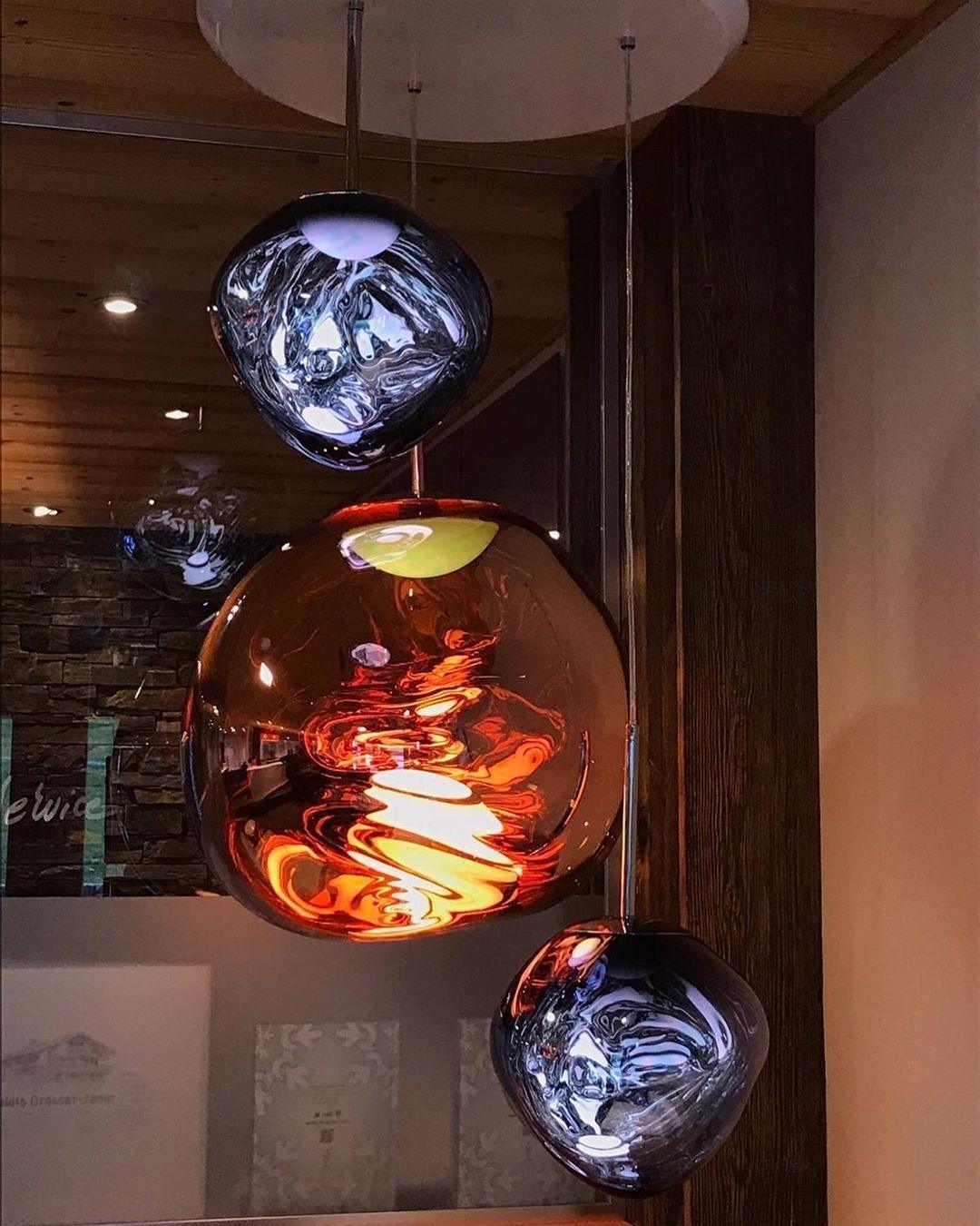 Luxury Copper Gold Pendant Light Fixture