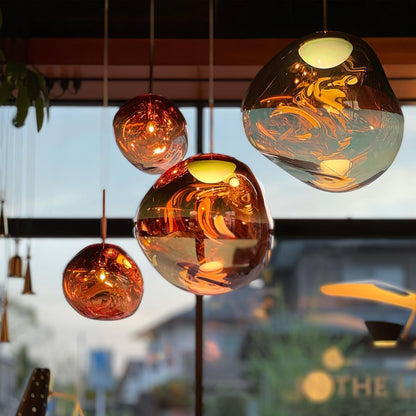 Luxury Copper Gold Pendant Light Fixture