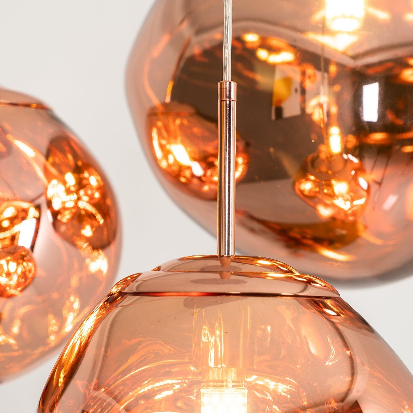 Luxury Copper Gold Pendant Light Fixture