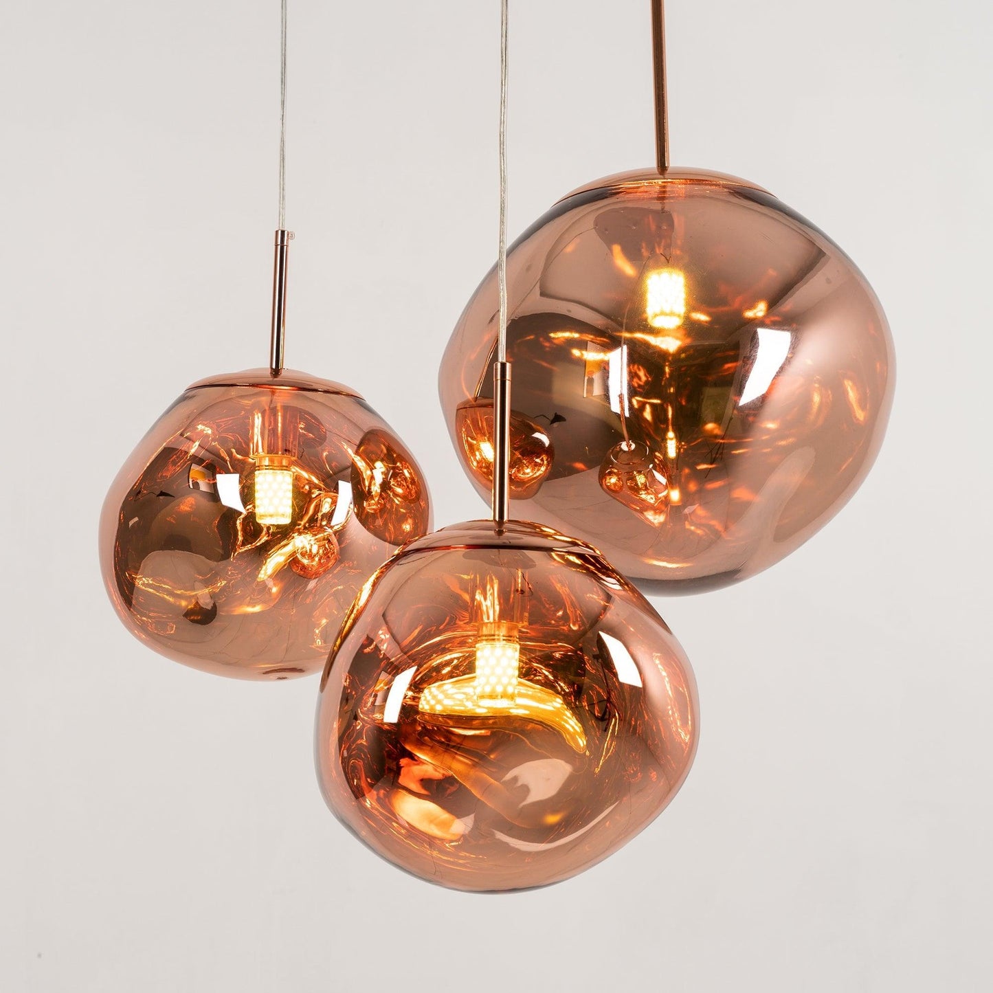 Luxury Copper Gold Pendant Light Fixture