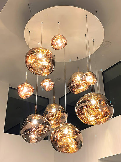 Luxury Copper Gold Pendant Light Fixture