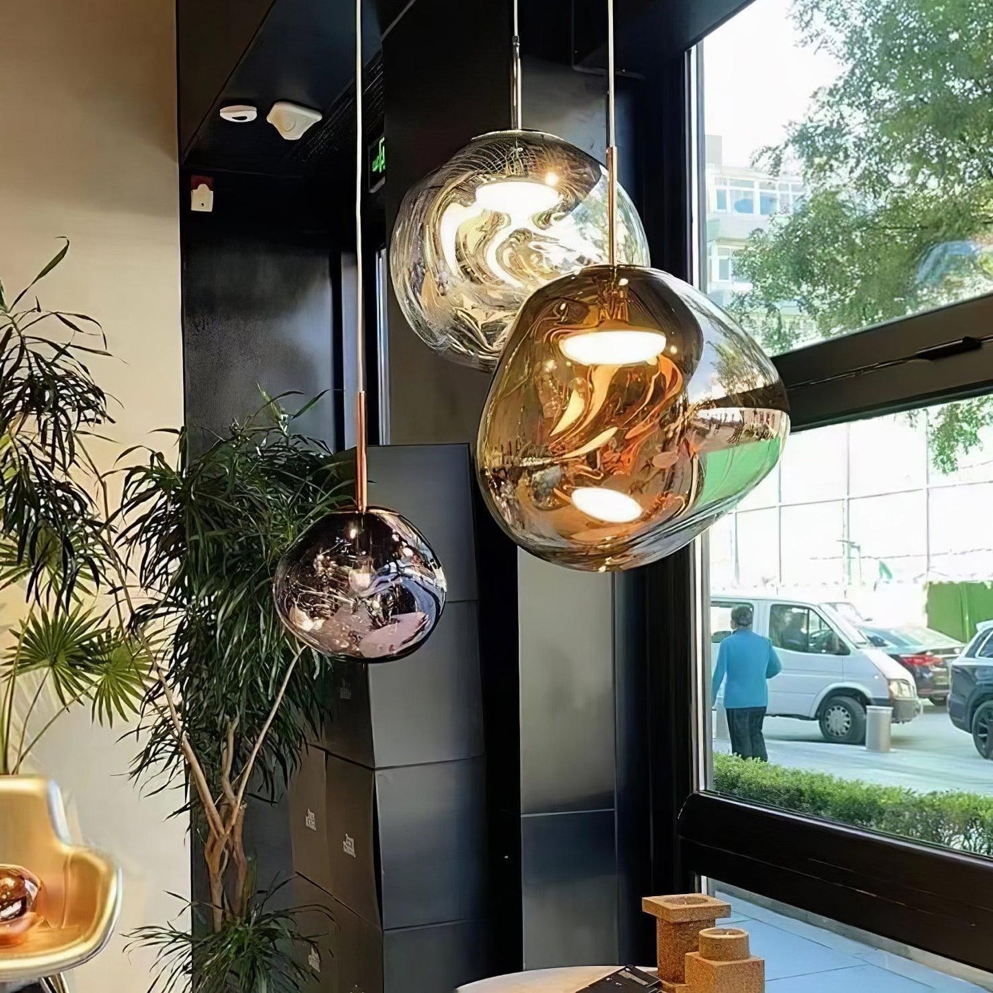 Luxury Copper Gold Pendant Light Fixture