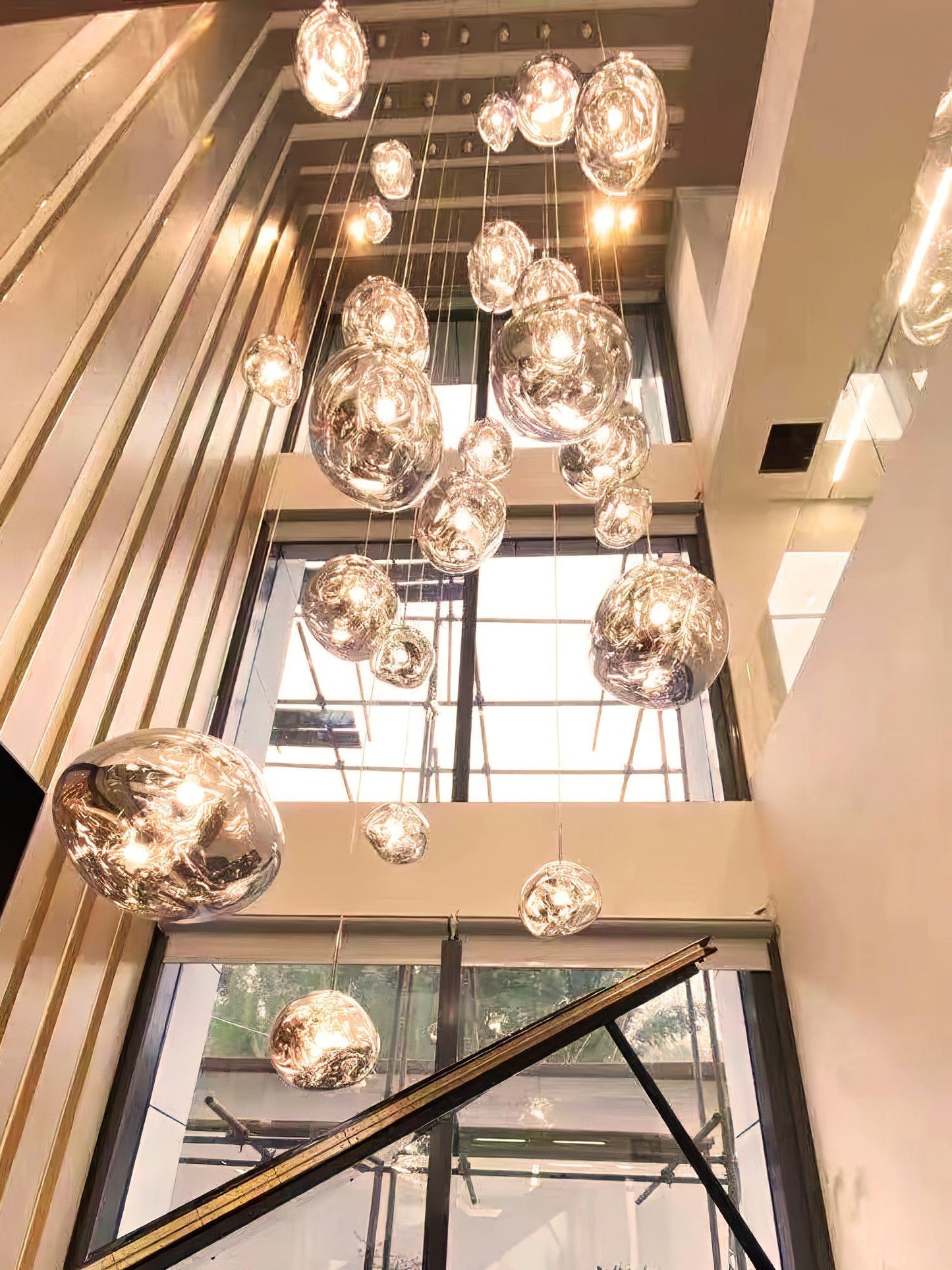 Luxury Copper Gold Pendant Light Fixture