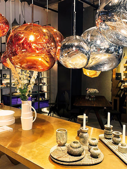 Luxury Copper Gold Pendant Light Fixture