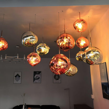 Luxury Copper Gold Pendant Light Fixture