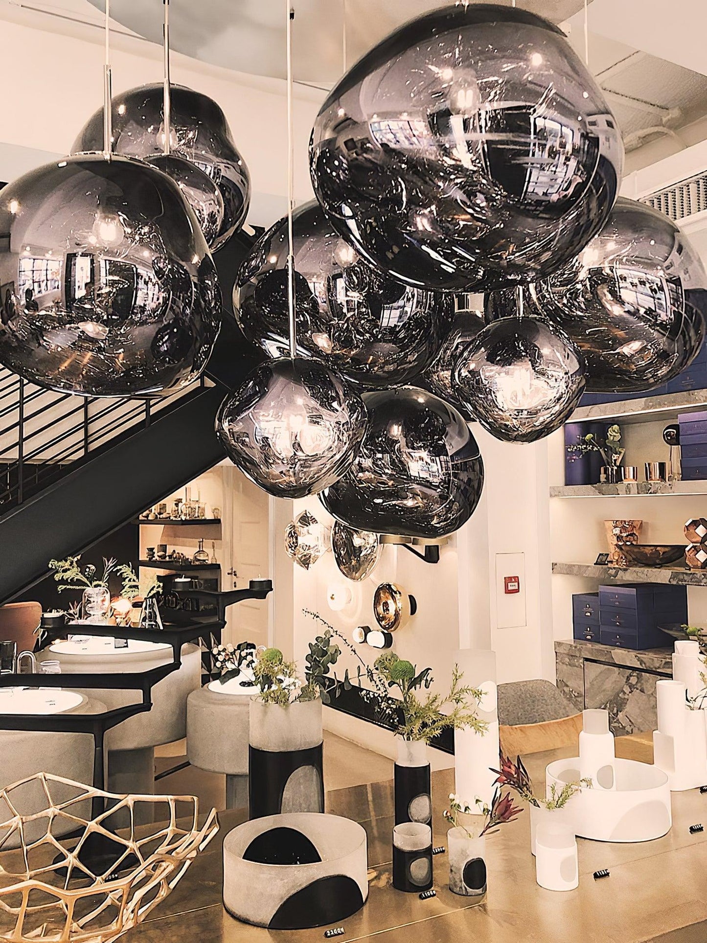 Luxury Copper Gold Pendant Light Fixture