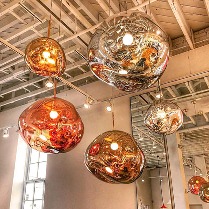 Luxury Copper Gold Pendant Light Fixture