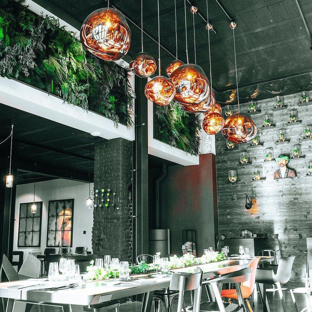 Luxury Copper Gold Pendant Light Fixture