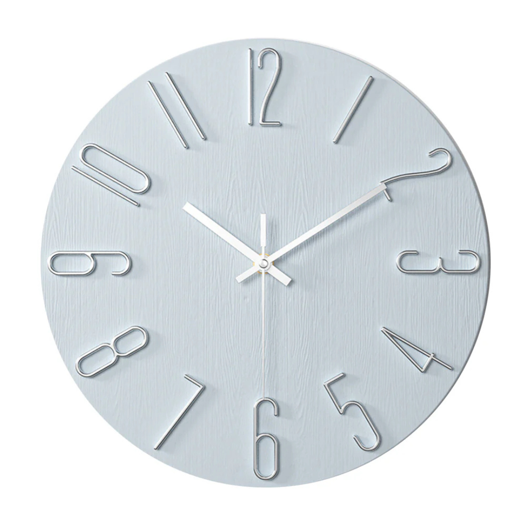 Silent Quartz Battery Wall Clock