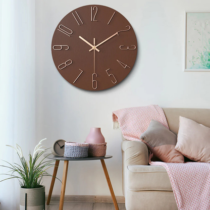 Silent Quartz Battery Wall Clock