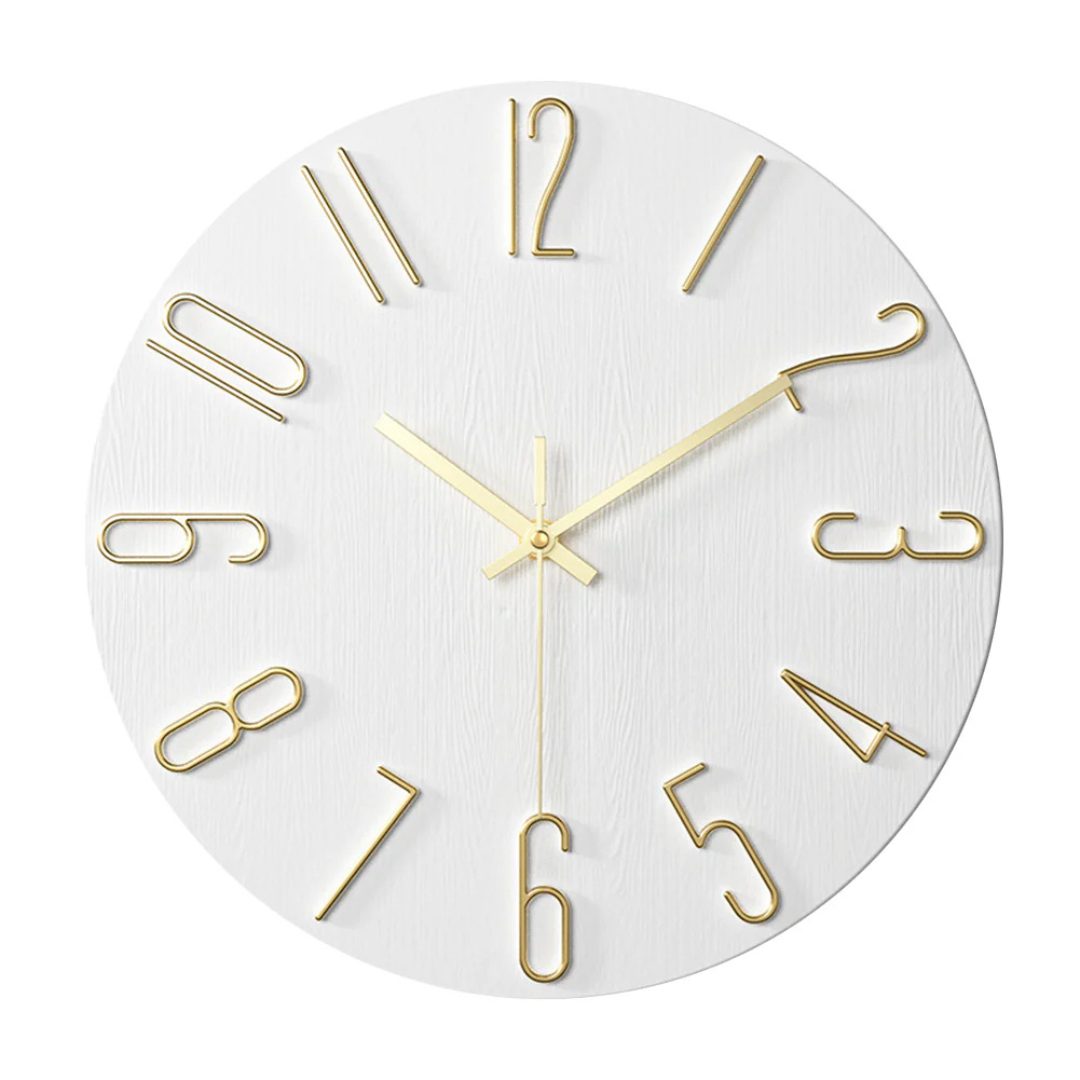 Silent Quartz Battery Wall Clock
