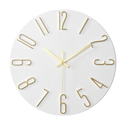 Silent Quartz Battery Wall Clock