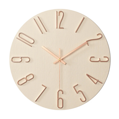 Silent Quartz Battery Wall Clock