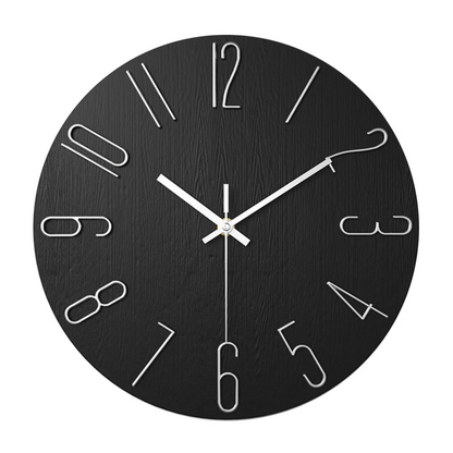 Silent Quartz Battery Wall Clock