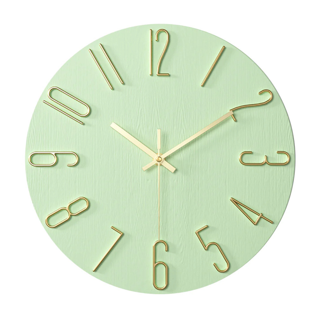 Silent Quartz Battery Wall Clock
