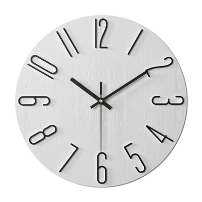 Silent Quartz Battery Wall Clock