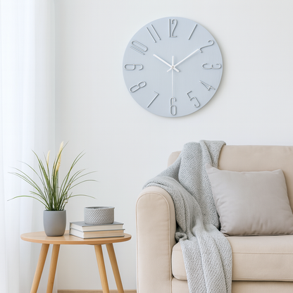 Silent Quartz Battery Wall Clock