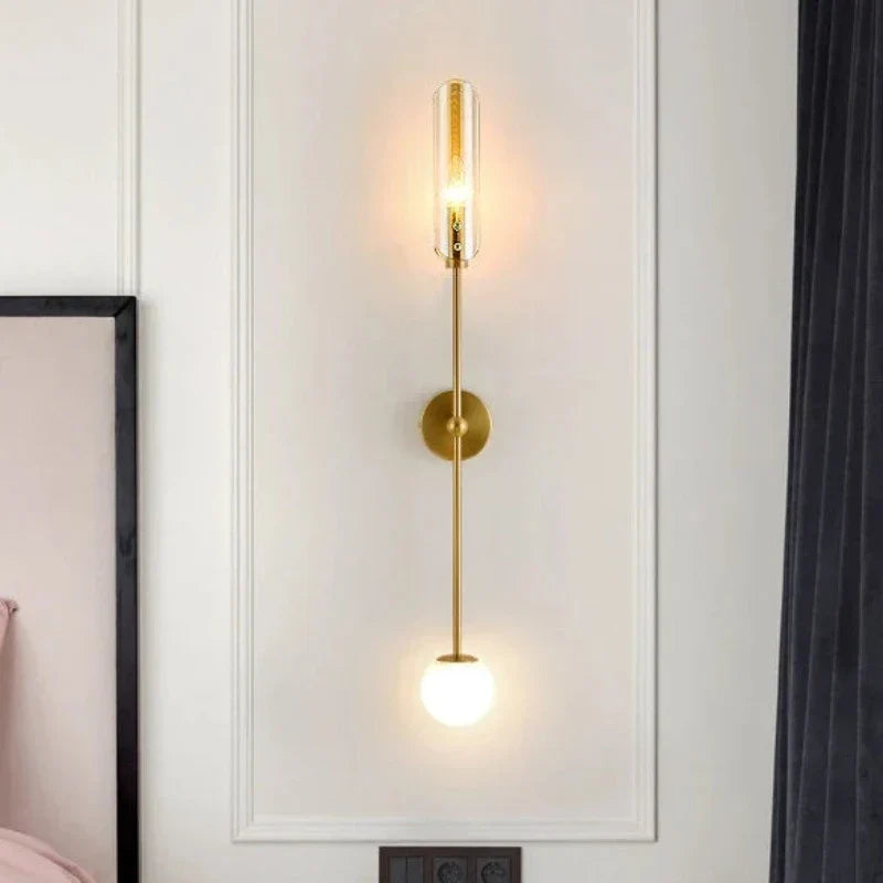 Modern Glass LED Wall Lamp