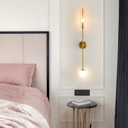 Modern Glass LED Wall Lamp