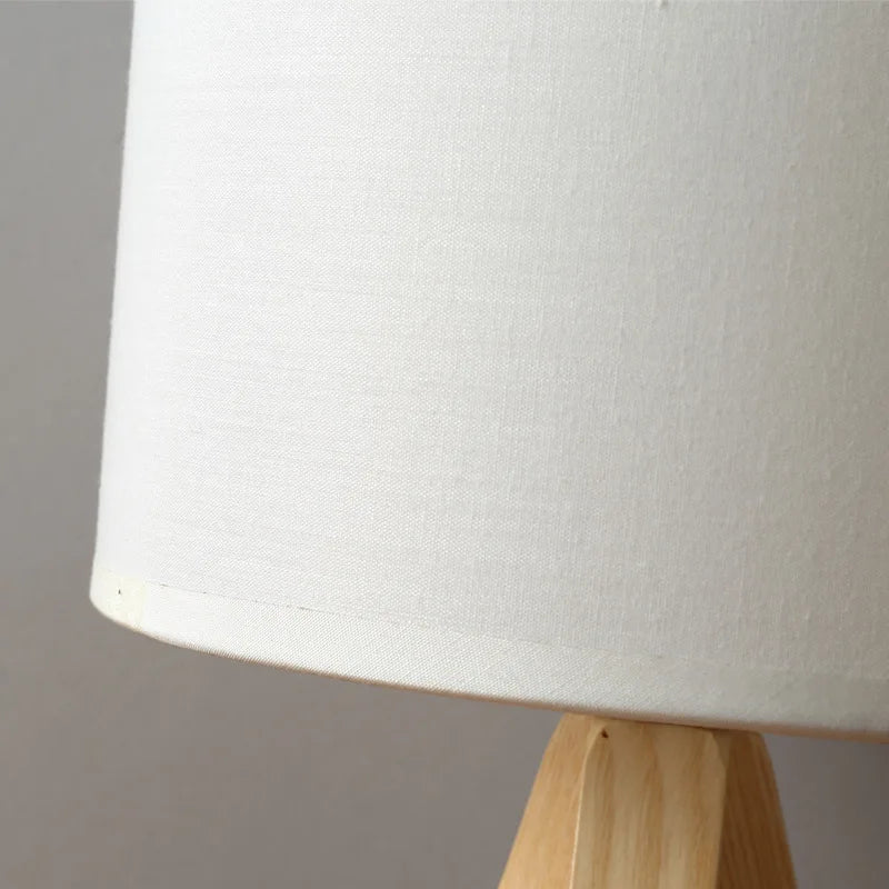 Rustic Wood - Contemporary Wooden Floor Lamp