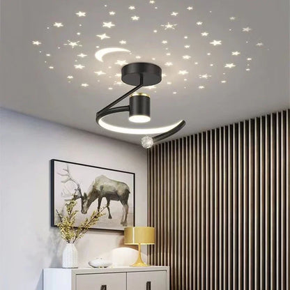 Stylish LED Starry Night Light Fixture