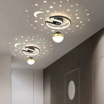 Stylish LED Starry Night Light Fixture